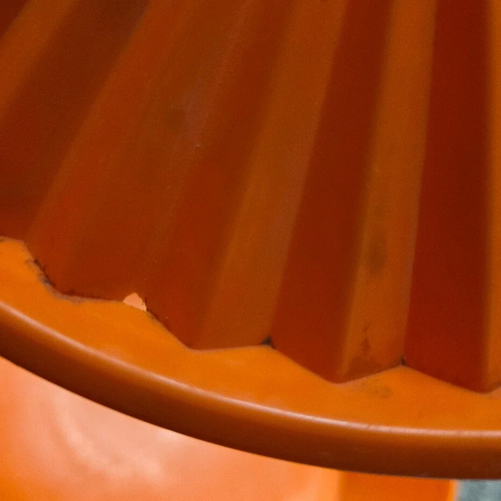 Vintage‎ Tupperware Orange Servalier Bowl with Sunburst Lid 1204-6 1205-2 Retro